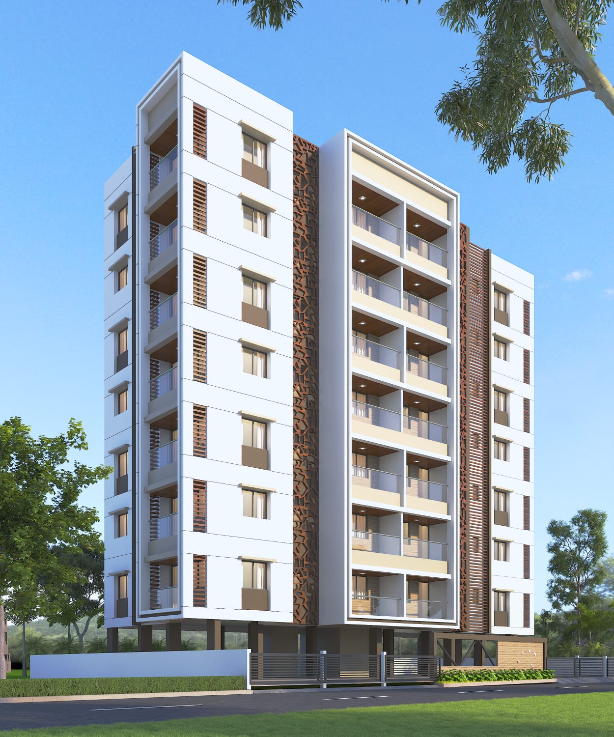 Sudhanshu Avenue, a completed project by Shree Aryan Builders and Developers at Govind Nagar, Nashik